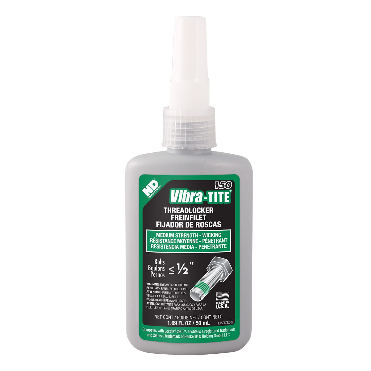 Vibra Tite Medium Strength Wicking Grade Threadlocker Vibra Tite